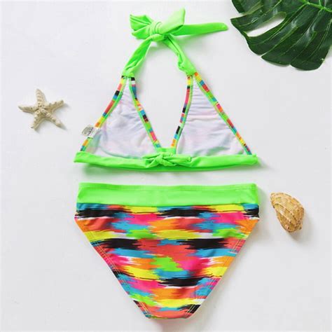 6 16T Kleine En Tienermeisjes Bikini Badpak Set Tw Vicedeal