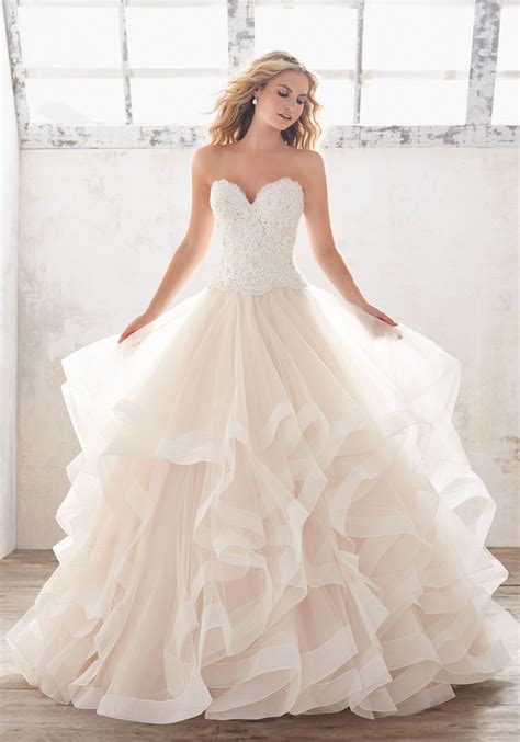 Wedding Dress Mori Lee Strapless Ball Gown Dresses