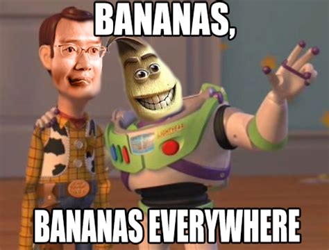 Bananas Bananas Everywhere Naked Banana Know Your Meme