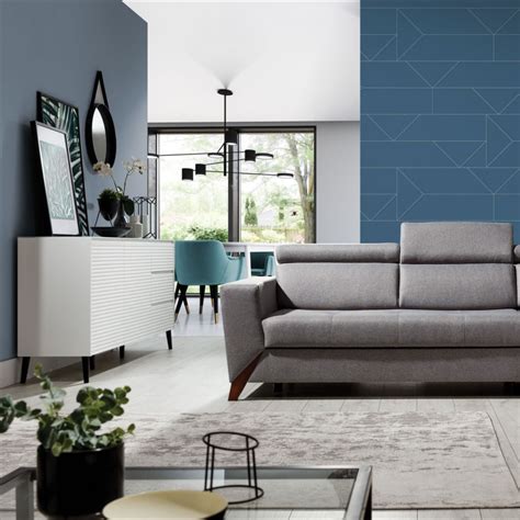 Blue accent wall – Artofit