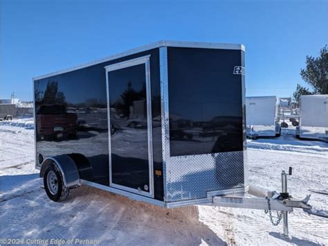 6x12 Cargo Trailer for sale | New EZ-Hauler 6x12 aluminum enclosed ...