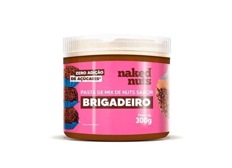 Pasta De Mix De Nuts Sabor Brigadeiro 300G Naked Nuts em Promoção é no Buscapé