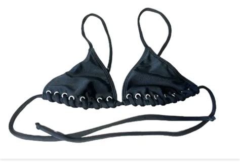 Corpi O Bikini Numana Lala Mujer Licra Tri Ngulo Azul Acero M Mercadolibre