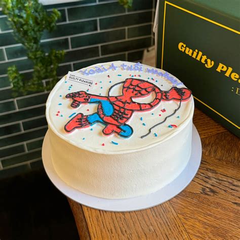 Spiderman Character Cake (Whole) | Cafe Guilty Pleasure
