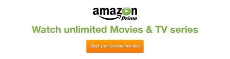 Prime Video Free Trial: 30-Days FREE Prime Video Movies & Series