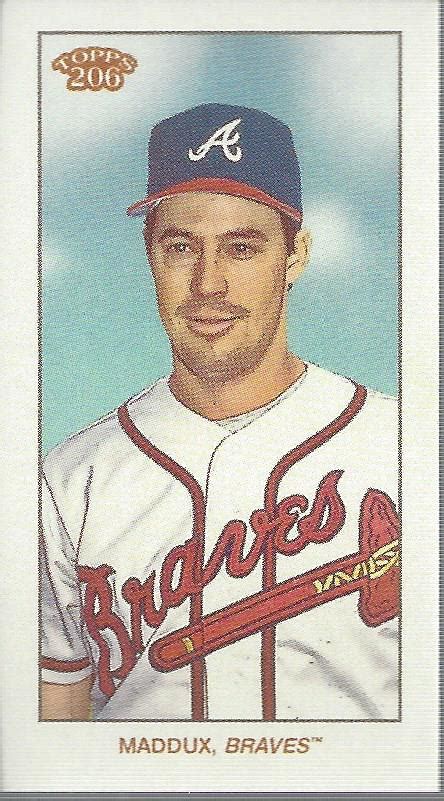 2020 Topps 206 Wave 5 Sovereign Back 31 Greg Maddux NM MT