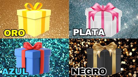 Elige UN Regalo de 4 Desafío de 4 Cajas de Regalo Choose