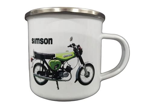 SIMSON Kubek Emaliowany PRL 7856730378 Cena Opinie Kubki