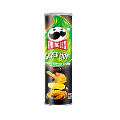 Pringles Super Hot Chili Lemon Crab Flavour G Online Wholesaler Jgm Wholesale Limited