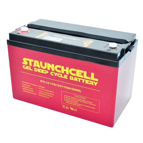 122Ah STAUNCHCELL 12V Gel Deep Cycle Battery Solar Online Australia