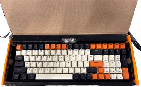 Used RK ROYAL KLUDGE RK100 Wireless Mechanical Keyboard, Bluetooth ...