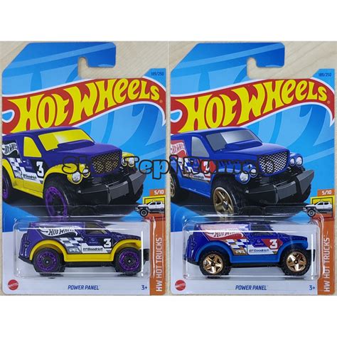 Hot Wheels Power Panel Fantasy Trucks Shopee Malaysia
