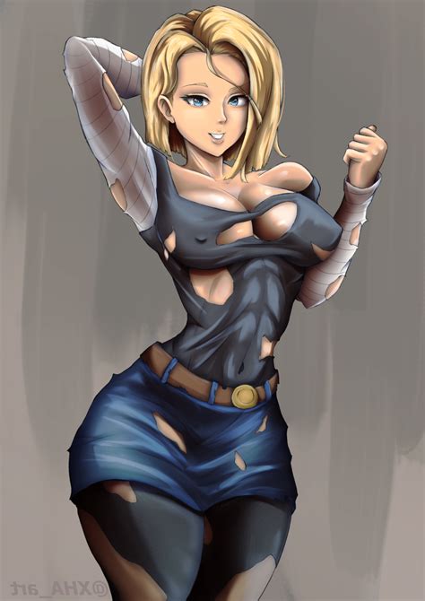Android 18 By XHAart Hentai Foundry