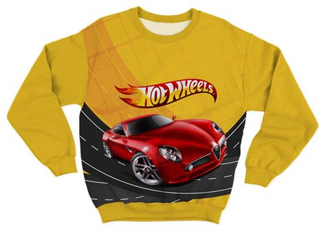 Moletom Infantil Hot Wheels Amarelo Elo Produtos Especiais