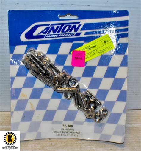 small block chev oldsmobileamc oil pan stud kit
