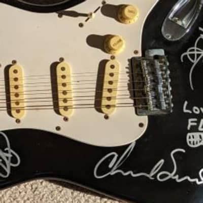 Red Hot Chili Peppers Signed Authenticated Guitar Reverb