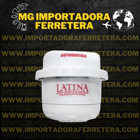DUCHA LATINA SIN MANGUERA BLANCA IMPORTADORA FERRETERA