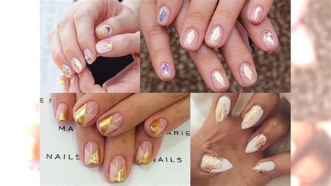 Sku Si Na Mega Elegancj Top Manicure W Kolorze Nude I Z Ota Kt Re Sprawdz Si Na Ka D