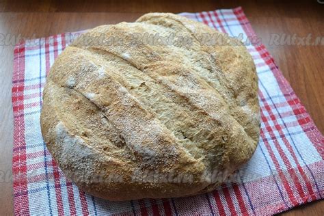 Хлеб из цельнозерновой муки в духовке: 10 фото в рецепте