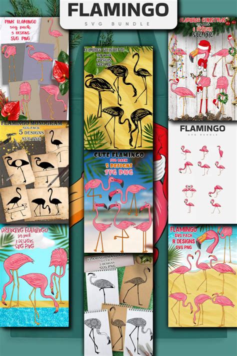 Flamingo Svg Bundle Masterbundles