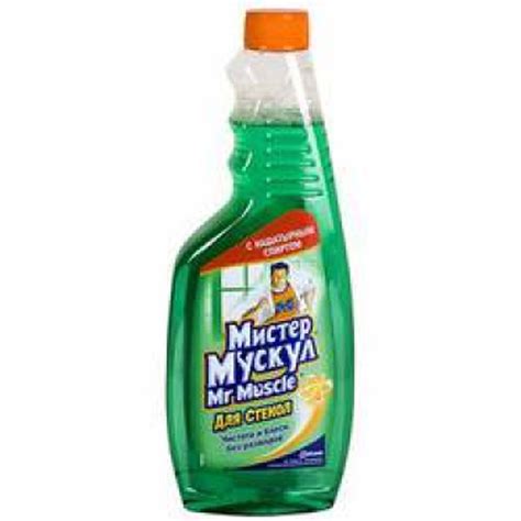 ᐈ Містер Мускул 500мл для скла (змінна пляшка) з нашатирним спиртом ...