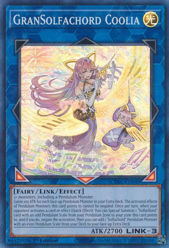 Gransolfachord Coolia Yugioh Top Decks