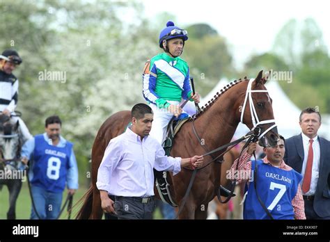 Hot Springs Arkansas Usa Th Apr Far Right With Jockey Mike Smith Aboard During Post