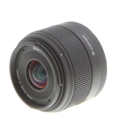 Sigma 19mm F 2 8 EX DN E Autofocus Lens For Sony E Mount 46 At KEH Camera