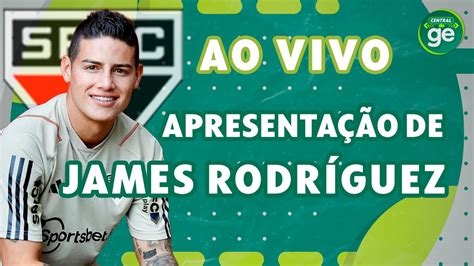 APRESENTAÇÃO DE JAMES RODRÍGUEZ NO SÃO PAULO LUCAS ACERTADO O