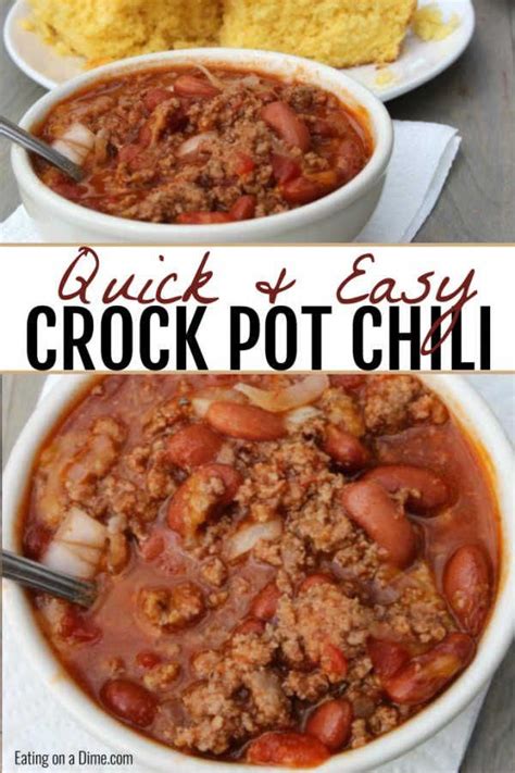 Easy Chili Recipe Crockpot Artofit