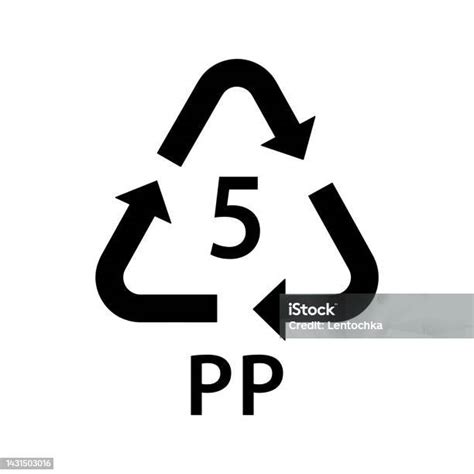 Plastic Recycling Symbol Pp 5 Plastic Recycling Code Pp 5 Ric ...
