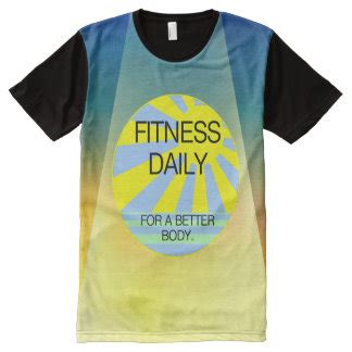 Fitness Slogan T-Shirts & Shirt Designs | Zazzle UK