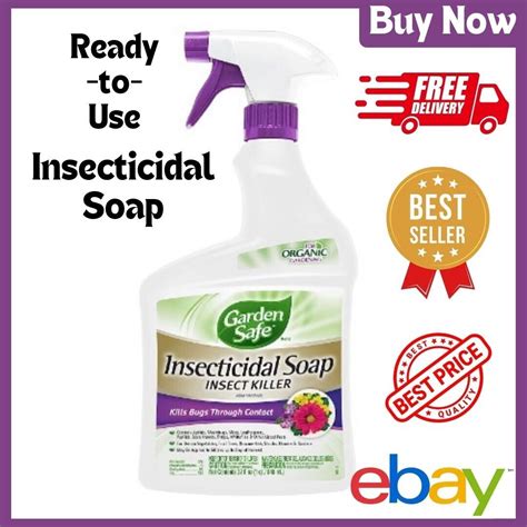 Garden Safe Insecticidal Soap Ready To Use For Organic Gardening