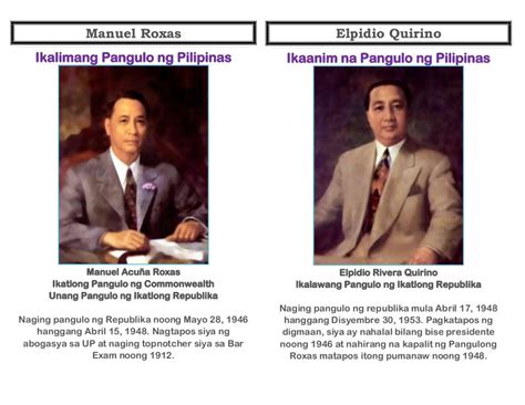 Mga pangulo ng pilipinas