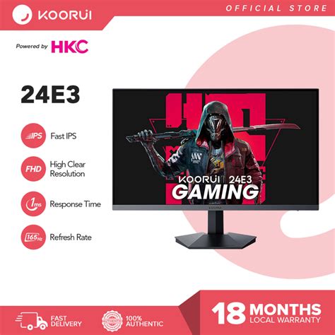 KOORUI 24E3 (powered by HKC) 24" / KOORUI GN06 27" 165Hz, 1080p, 1ms ...