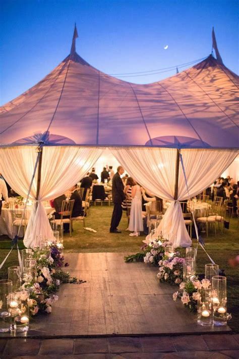 An Elegant Tent Wedding With A Rustic And Ethereal Twist Wedding Tent