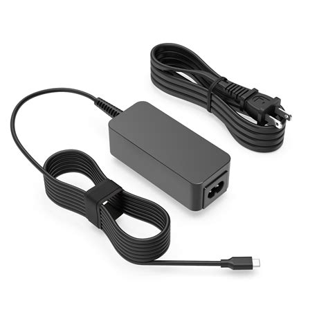 （人気激安） センターバレー 新品 Case Of 45 Type C Ac Charger Fit For Lenovo Chromebook Usb C 45 Watt 20v 2