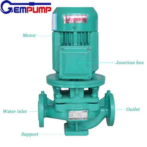 16mpa 250kw Single Stage Vertical Pump Boiler Feeding Inline Water Pump 240v