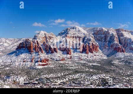 Winter in Sedona, Arizona, USA Stock Photo - Alamy