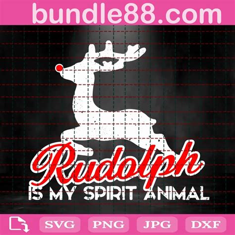 Rudolph Christmas Svg Svg Png Dxf Eps Cricut Silhouette May