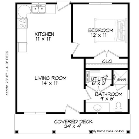 Simple Floor Plan With Elevation Floorplans Click