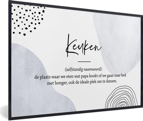 Fotolijst Incl Poster Keuken Papa Quotes Keuken Definitie