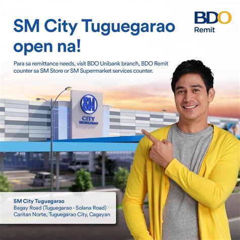 bdo remit locations   open  sm city tuguegarao facebook