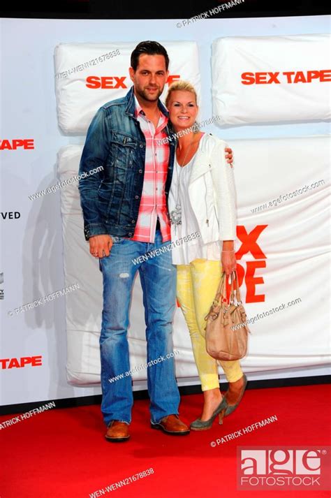 German Premiere Of Sex Tape At Cinestar Am Potsdamer Platz Movie Theater Stock Photo Picture