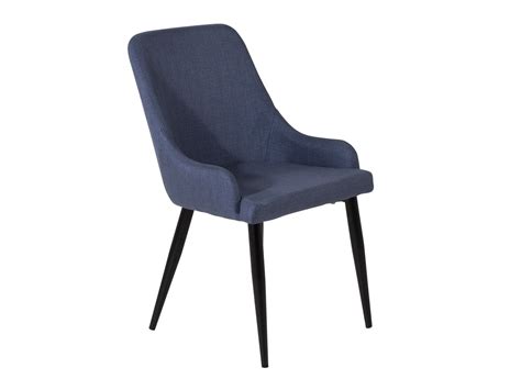 Scaun Dallas Albastru Negru Mobilier De Camer De Zi