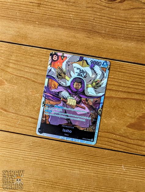One Piece OP03 Pillars of Strength Issho OP03-078 SR card [ENG 🏴󠁧󠁢󠁥󠁮󠁧󠁿