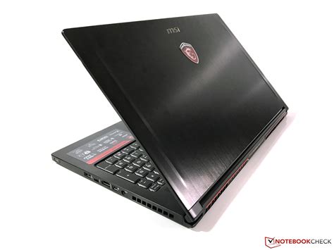 MSI GS63VR 6RF Stealth Pro Notebook Review - NotebookCheck.net Reviews