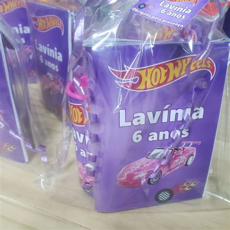 Lembrancinha Kit Hot Wheels Personalizado Elo7