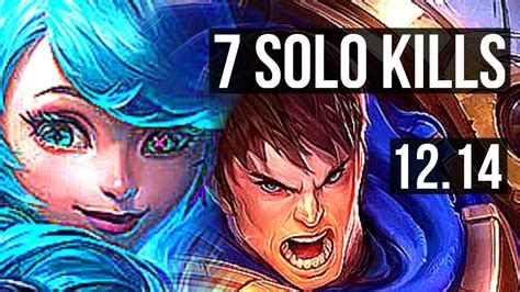 GWEN Vs GAREN TOP 7 Solo Kills Dominating Rank 11 Gwen NA