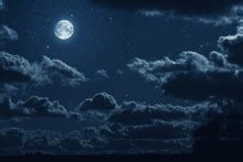 moon  stars  midnight sky  stock photo public domain pictures